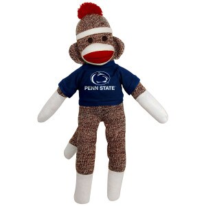 Penn State 20" sock monkey image